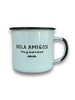 Hola Amigos! Enamel Mug